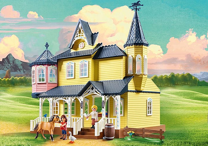 PLAYMOBIL 9475 - Spirit - Maison de Lucky